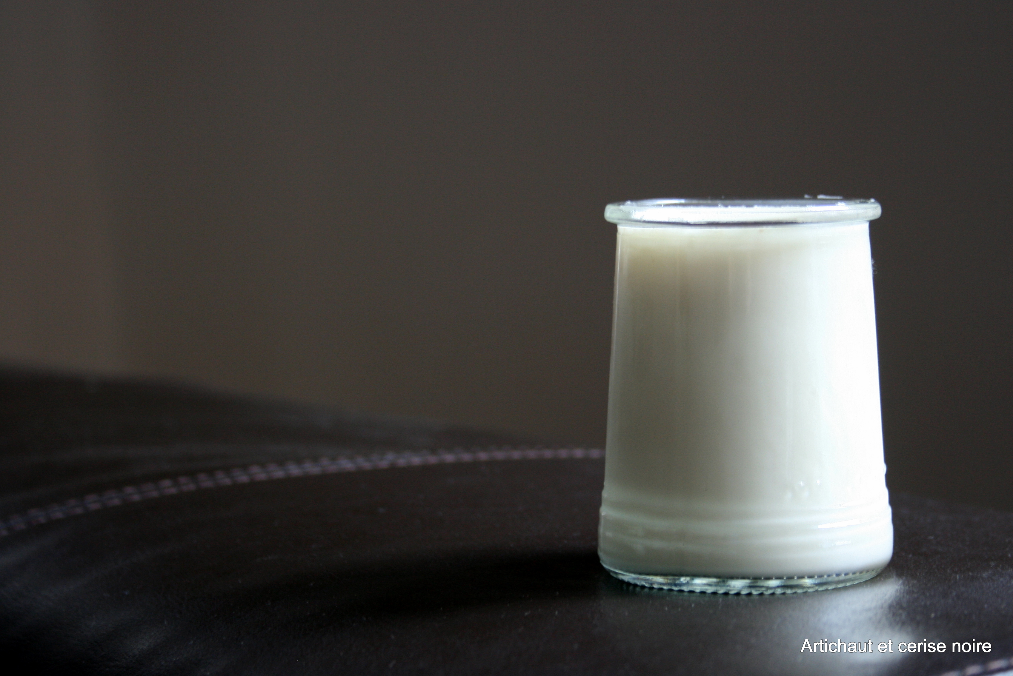Poudre chai latte maison - Artichaut et cerise noire