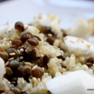 Salade de Lentille Verte du Puy au quinoa et radis noir