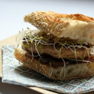 Sandwich de foie gras au confit d'oignons