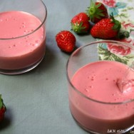 Crème soyeuse de fraises