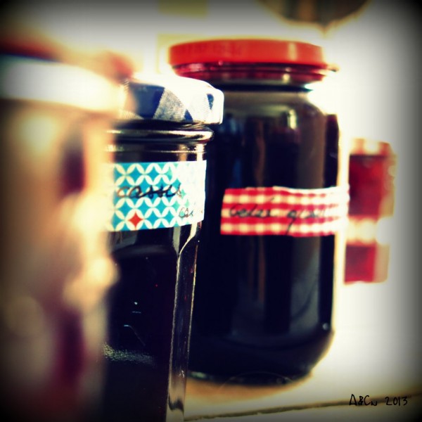 Groseilles, framboises et cassis 1 confiture,2 gelées!