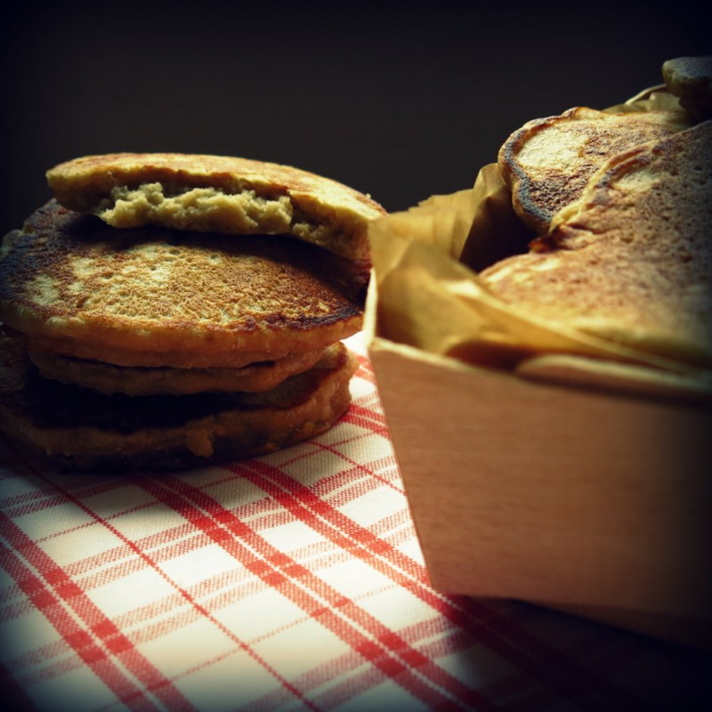 Pancakes aux flocons d'avoine